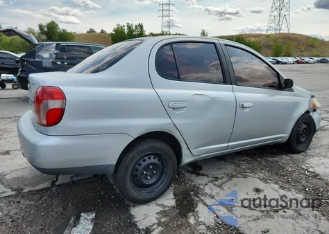 2001 Toyota Echo z USA, uszkodzony, nr VIN JTDBT123110190079